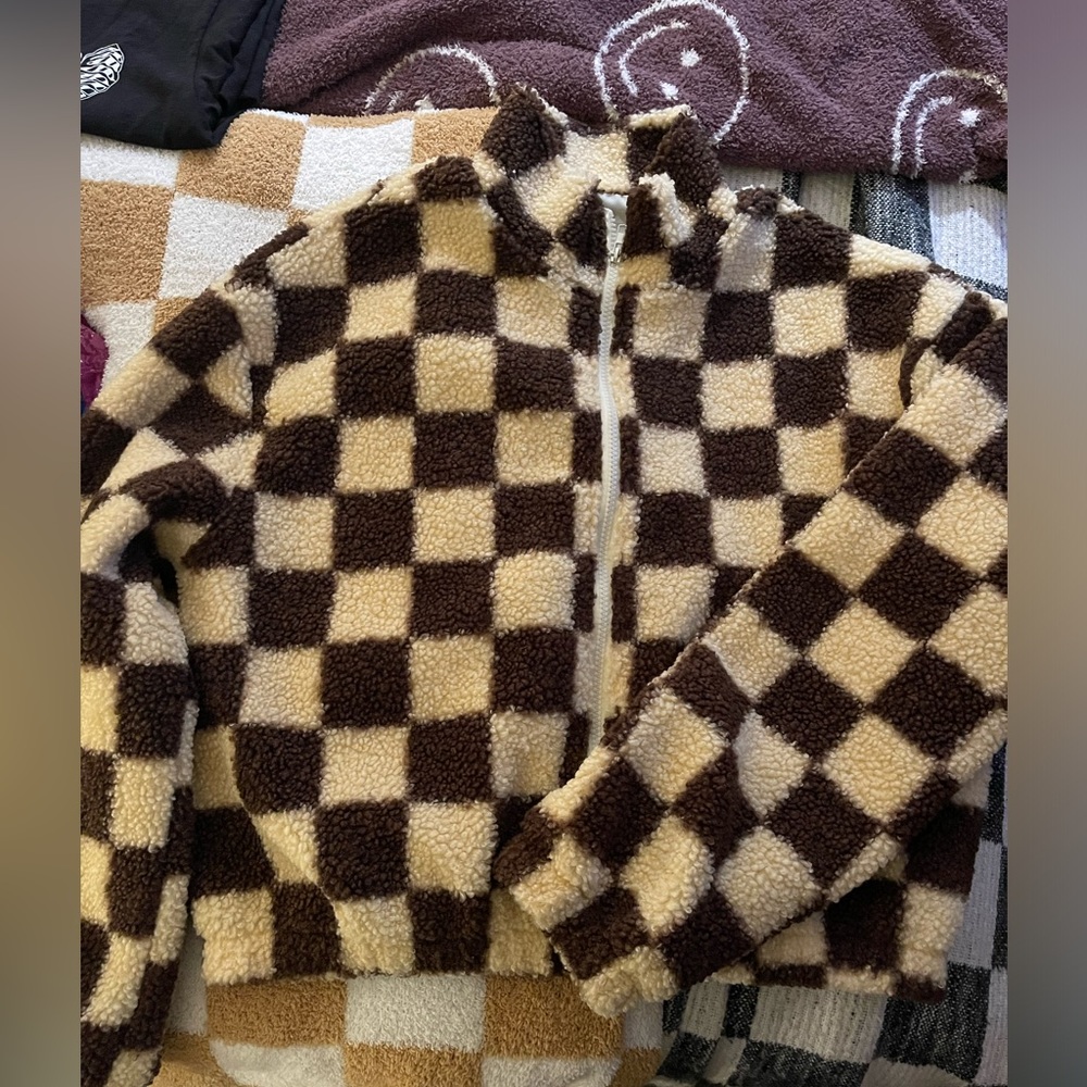 Sherpa Checkered Jacket